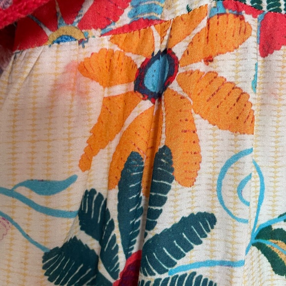 Anthropologie Farm Rio Crochet Top Mini Dress, Sundress, Size Medium - Picture 14 of 14